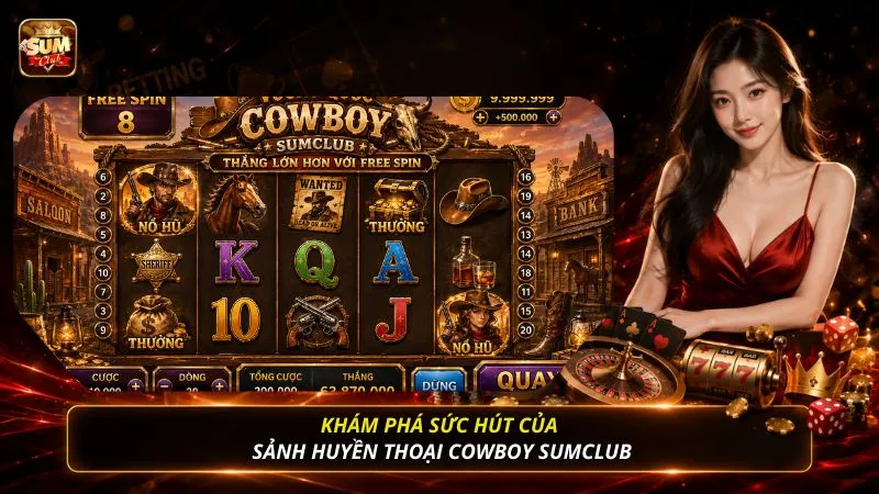 Khám phá sức hút của sảnh huyền thoại Cowboy SUMCLUB